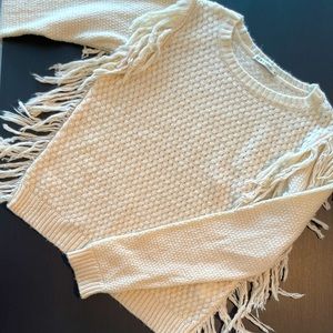 Knitted loose fit top